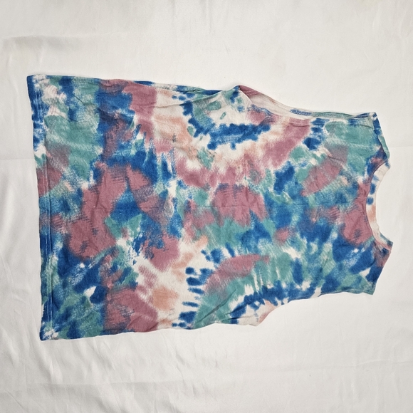 AC/DC Tie Dye Medium sleeveless shirt - Picture 4 of 8